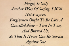 Forgivness-beecher